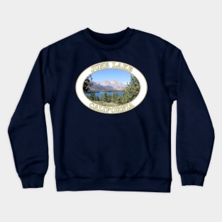 June Lake and Eastern Sierra Nevada Mountains in June Lake, California Crewneck Sweatshirt